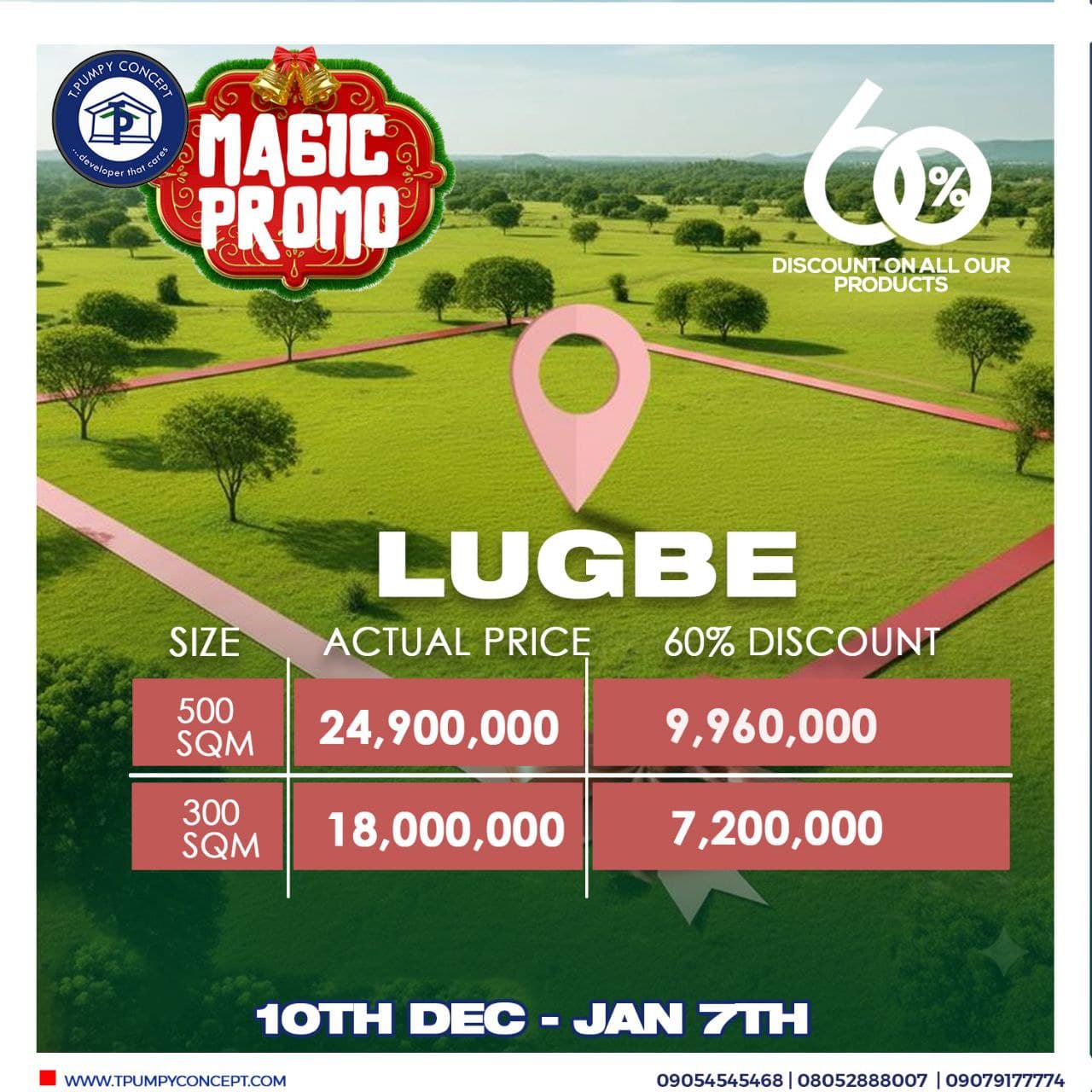 Affordable Land for Sale in Lugbe, Abuja | Limited Magic Promo